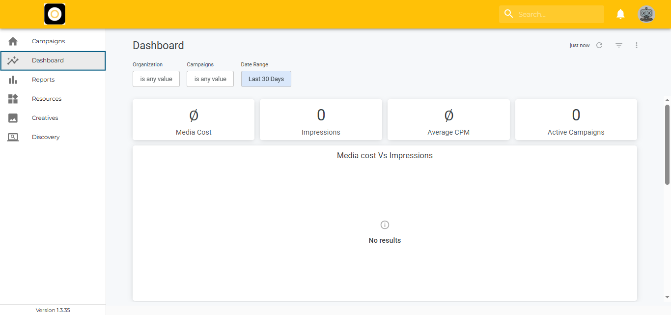My Dashboard Dashboard